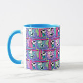 Mug cacahuètes | Snoopy Purple Surf Motif (Gauche)