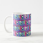 Mug cacahuètes | Snoopy Purple Surf Motif (Gauche)