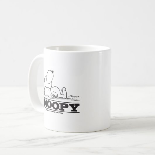 Mug cacahuètes | Snoopy Reest Break (Devant gauche)