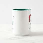 Mug cacahuètes | Snoopy Santa Claus Accordian (Centre)