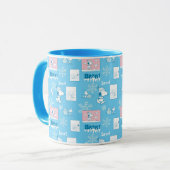 Mug cacahuètes | Snoopy Snow Day Motif (Devant gauche)