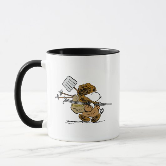 Mug cacahuètes | Snoopy Snow Warrior (Gauche)