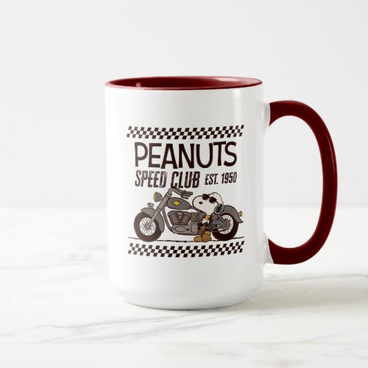 Mug cacahuètes | Snoopy Speed Club (Droite)