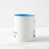 Mug cacahuètes | Snoopy sur Skis (Centre)