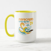 Mug cacahuètes | Snoopy Surboard Longboard Competition (Gauche)
