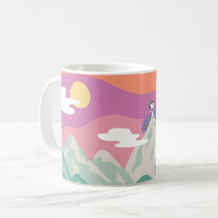 Mug cacahuètes Snoopy & Troop Randonnée la montagne