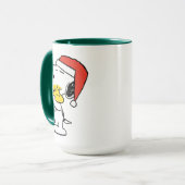 Mug cacahuètes | Snoopy & Woodstock (Devant gauche)