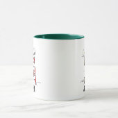 Mug cacahuètes | Snoopy & Woodstock Arbre de Noël (Centre)