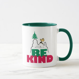 Mug cacahuètes   Snoopy & Woodstock Be Kind