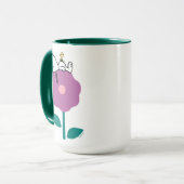 Mug cacahuètes | Snoopy & Woodstock Flower Whististle (Devant gauche)