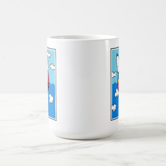 Mug cacahuètes | Snoopy & Woodstock Hot Air Balloon (Centre)
