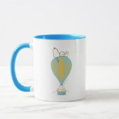 Mug cacahuètes | Snoopy & Woodstock Hot Air Balloon (Gauche)