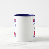 Mug cacahuètes | Snoopy & Woodstock penché autour (Centre)