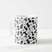 Mug cacahuètes | Snoopy & Woodstock Shadow Motif (Devant gauche)