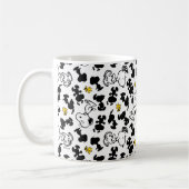 Mug cacahuètes | Snoopy & Woodstock Shadow Motif (Gauche)