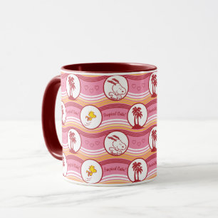 Mug cacahuètes   Snoopy & Woodstock Tropical Cutie