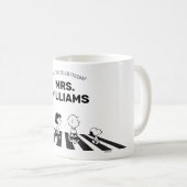 Mug cacahuètes | Tee - shirt rock grand enseignant per (Devant droit)