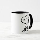 Mug cacahuètes | Tournages de snoopy (Devant droit)