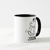 Mug cacahuètes | Une Danse Heureuse Snoopy (Devant droit)