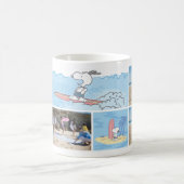 Mug cacahuètes | Vacances plage | Collage de photos (Centre)