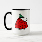 Mug cacahuètes | Veste Snoopy Red Puffer (Gauche)