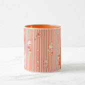 Mug cacahuètes | Vintage Happy Halloween Motif (Centre)