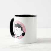 Mug cacahuètes | Visages de Lucy (Devant gauche)