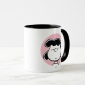 Mug cacahuètes | Visages de Lucy (Devant droit)