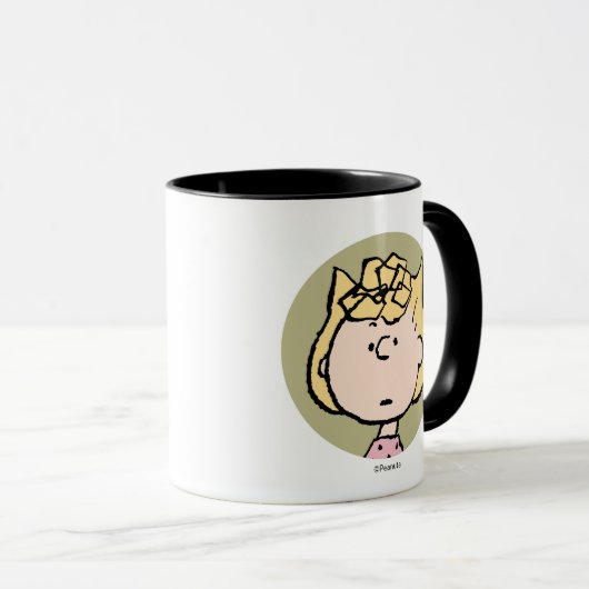 Mug cacahuètes | Visages de Sally (Devant droit)