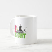 Mug cacahuètes | Woodstock Noël Soyez brillant (Devant gauche)