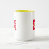 Mug cacahuètes | Woodstock Peace & Love (Centre)