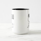 Mug cacahuètes | Woodstock Scares Snoopy (Centre)