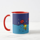 Mug cacahuètes | Woodstock Snow Shovel Team (Gauche)