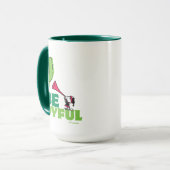 Mug cacahuètes | Woodstock Soyez Joyeux (Devant gauche)