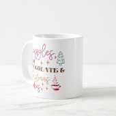 Mug Cacao Chaud Câlins - Noël (Devant gauche)