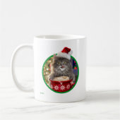 Mug Cacao chaud Kitty de Noël mignon (Gauche)