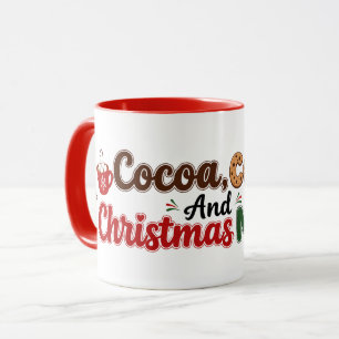 Mug Cacao, Cookies Et Films De Noël, Vacances De Fêtes
