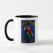 Mug Cacao Poulain Poster Vintage Europe (Gauche)