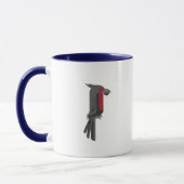 Mug Cacatoès noir élégant (Gauche)
