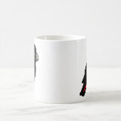 Mug cacatoès noir Rouge-coupé la queue (Centre)