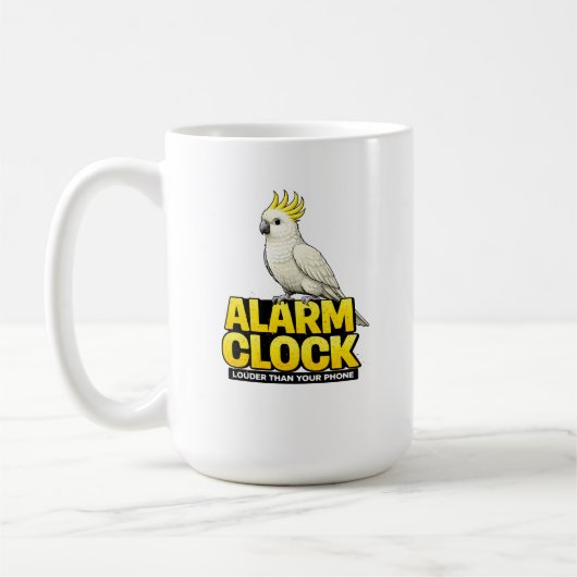 Mug Cacatoès Réveil (Gauche)