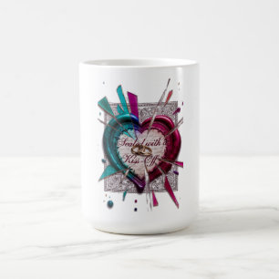 Mug Caché avec un T-Shirt Kiss-Off Serment Brisé