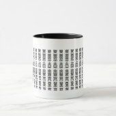 Mug Caché dans la foi – Il a vu un désordre. Pourtant (Centre)