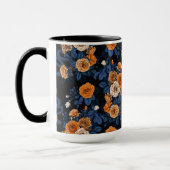 Mug Caché en rose, orange et bleu (Gauche)