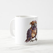 Mug Cache-œil de perroquet pourpre (Devant gauche)
