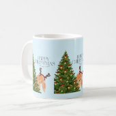 Mug Cacher Noël de chien (Devant gauche)