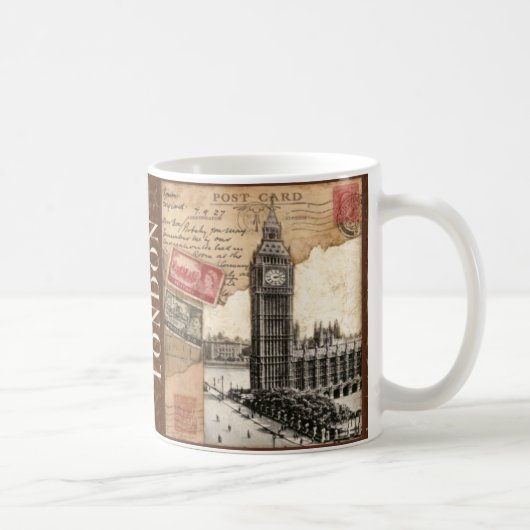 Mug Cachet de la poste de Londres (Droite)