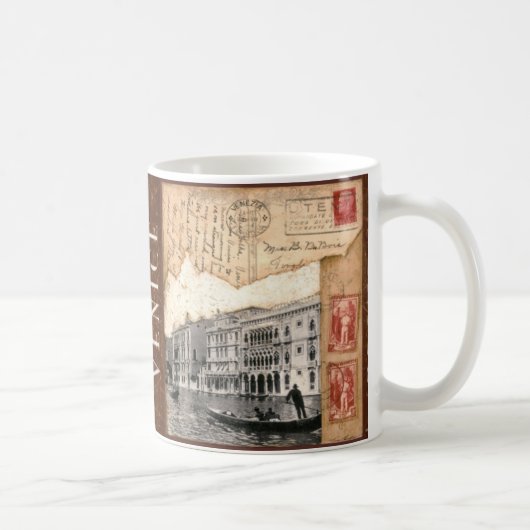 Mug Cachet de la poste, Venise (Droite)