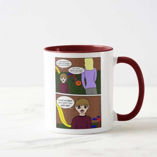 Mug Cachez-moi Gramma ! (Droite)