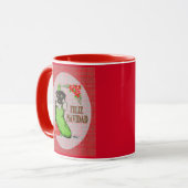 Mug Cachorrito Feliz Navidad (Devant gauche)